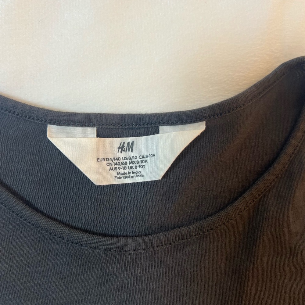 H&M‎ Black Sleeveless Paris Dress for Kids - Picture 2 of 6